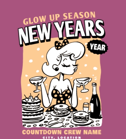 Custom New Years Tees | Create online at UberPrints.com