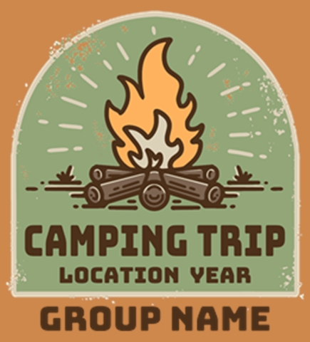 Camping t-shirt design 14