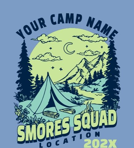 Create Camping Custom T-Shirts - Custom Printed Tees at Uberprints