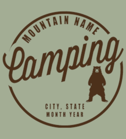 Camping t-shirt design 34