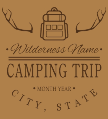 Camping t-shirt design 29