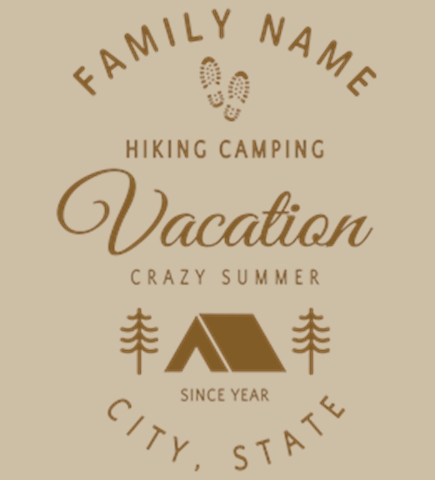 Camping t-shirt design 19