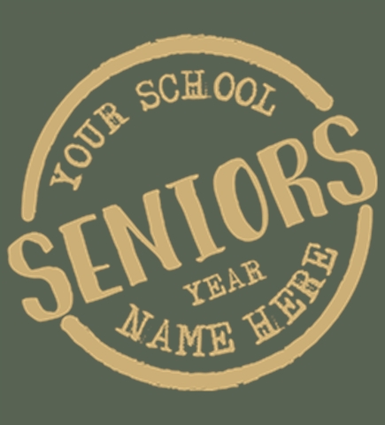 Custom Seniors T-Shirts | Design Online at UberPrints