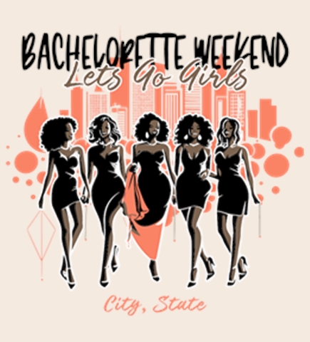 Bachelorette Party t-shirt design 48