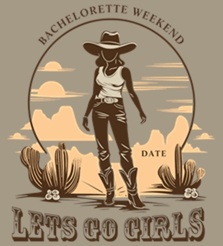 Bachelorette Party t-shirt design 8