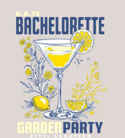 Bachelorette t-shirt design 13