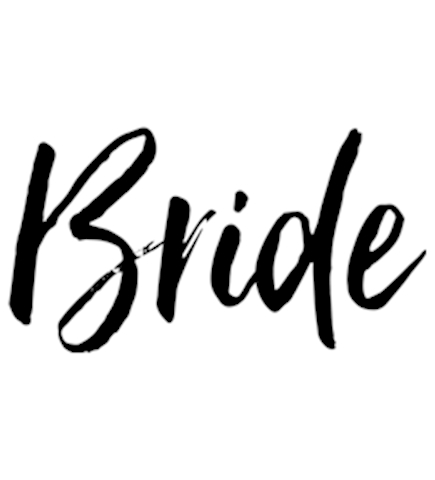 Bride t-shirt design 8