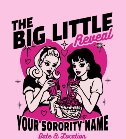 Create your own Big Little Tees | Design online at UberPrints.com