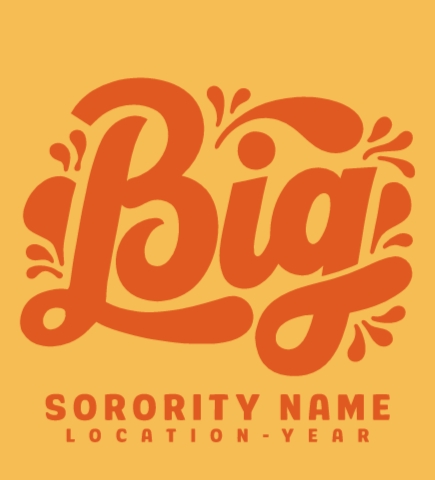 Big Little t-shirt design 2