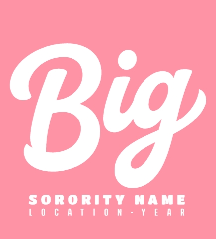 Big Little t-shirt design 14