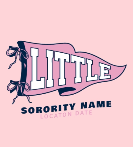 Big Little t-shirt design 6
