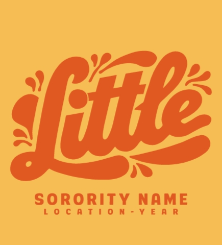 Big Little t-shirt design 10