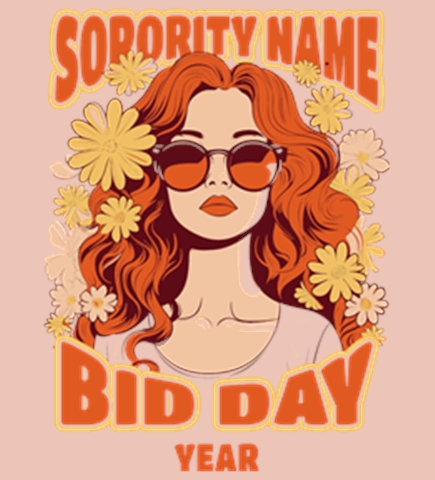 Sorority Templates t-shirt design 1