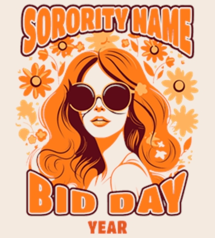 Sorority Templates t-shirt design 43