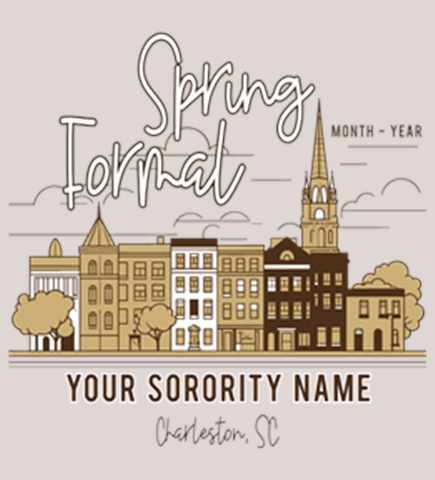 Sorority Templates t-shirt design 4