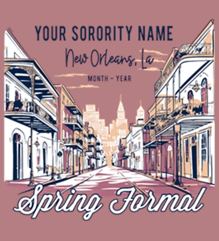 Sorority Templates t-shirt design 41