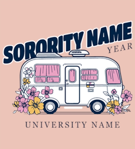 Sorority Templates t-shirt design 89