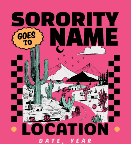 Create Custom Sorority Shirts Online at UberPrints.com