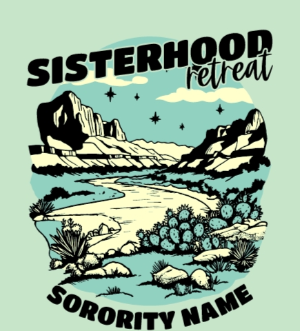 Create Custom Sorority Shirts Online at UberPrints.com