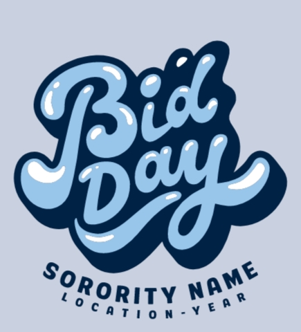 Bid Day t-shirt design 3
