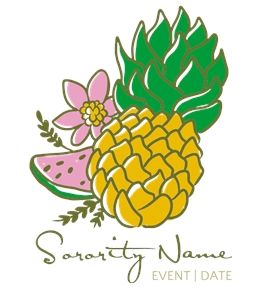 Sorority Templates t-shirt design 51