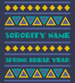 Sorority Templates t-shirt design 58