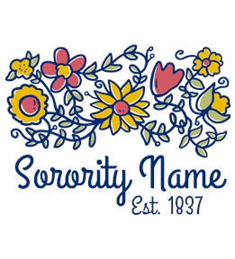 Sorority Templates t-shirt design 57