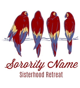 Sorority Templates t-shirt design 65