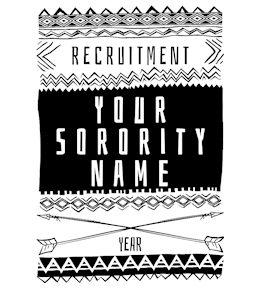 Sorority Templates t-shirt design 62