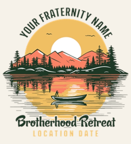 Fraternity t-shirt design 11