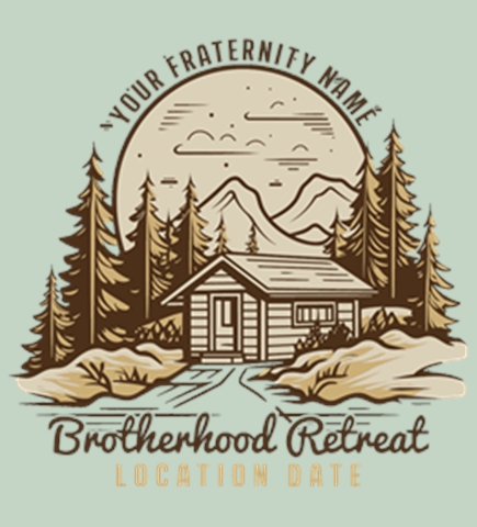 Fraternity t-shirt design 3