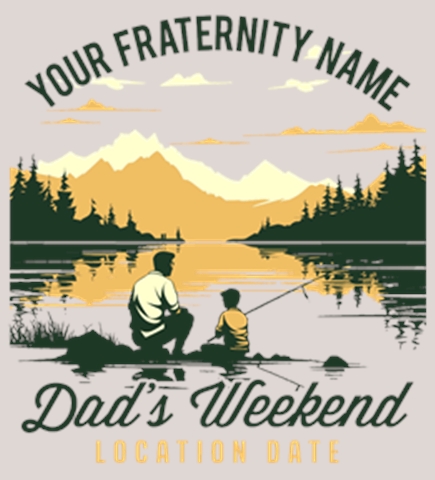 Fraternity Templates t-shirt design 2