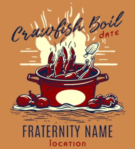 Fraternity Templates t-shirt design 4