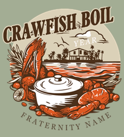 Fraternity t-shirt design 1