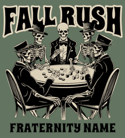 Fraternity t-shirt design 6