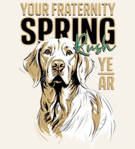 Fraternity t-shirt design 8