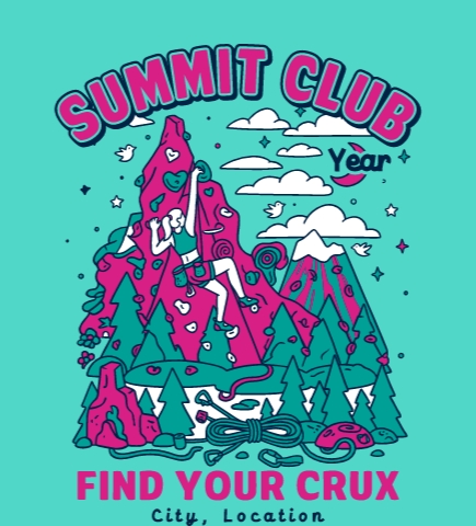 Custom Rock Climbing T-Shirts | UberPrints.com