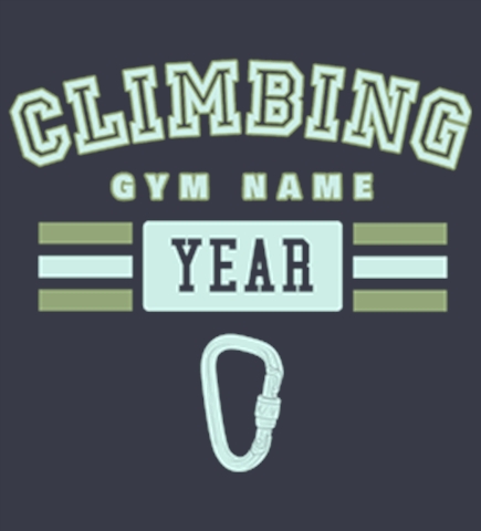 Rock Climbing t-shirt design 1