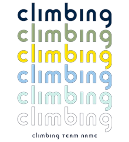 Custom Rock Climbing T-Shirts | UberPrints.com