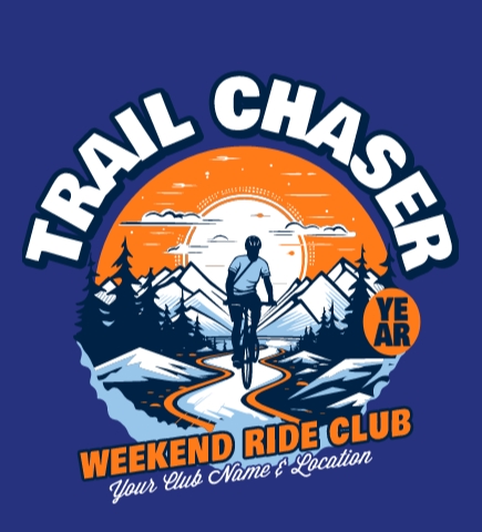 Biking t-shirt design 1