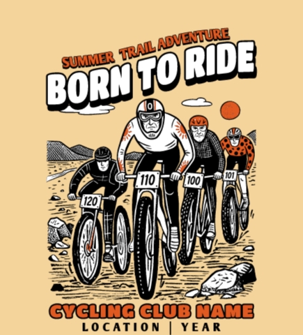Create Custom Bicycle T-Shirts | Design Online at UberPrints