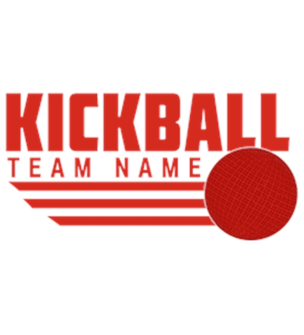 Kickball t-shirt design 5
