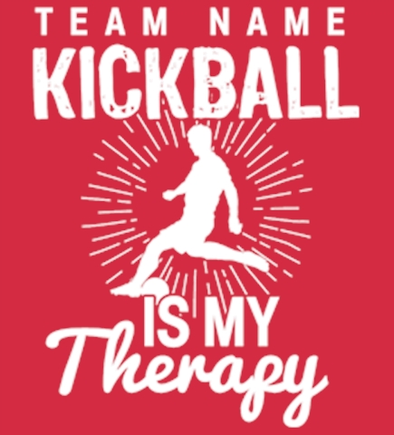 Kickball t-shirt design 18