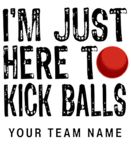 Kickball t-shirt design 17