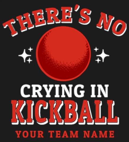 Kickball t-shirt design 16