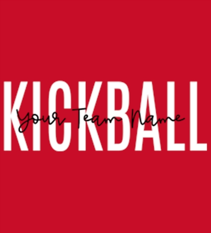 Kickball t-shirt design 2