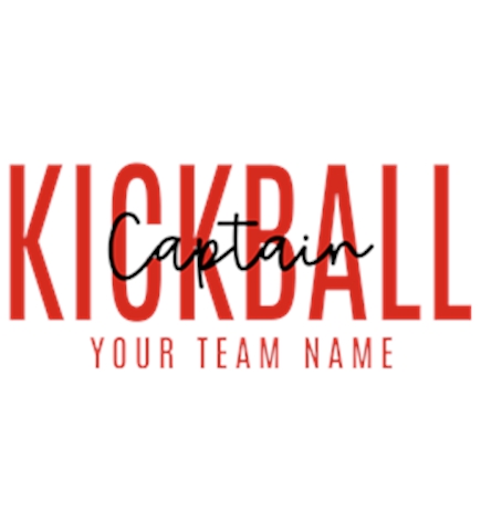 Kickball t-shirt design 20