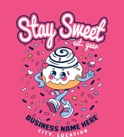 Create custom shirts for your bakery - Design Online at UberPrints.com