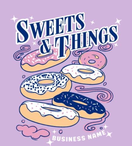 Create custom shirts for your bakery - Design Online at UberPrints.com