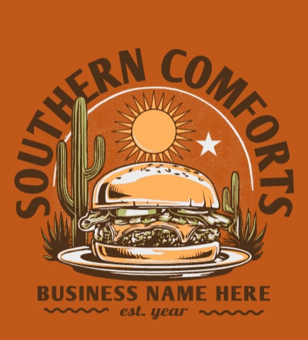 Restaurant t-shirt design 10